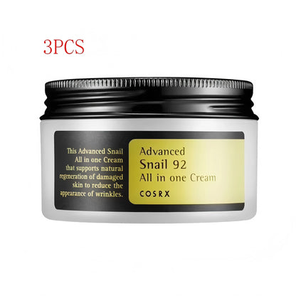 Advanced Snail Essence Skin Care Collagen 92 Face Cream Toner Cleanser SunScreen Sensitive skin Moisturizing Firming Smoothing