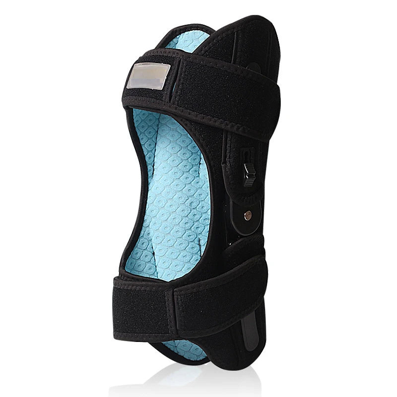 1Pcs Adjustable Exoskeleton Walking Aid Gear for Elderly Knee Rehabilitation Protective Leg Joint Training Knee Brace