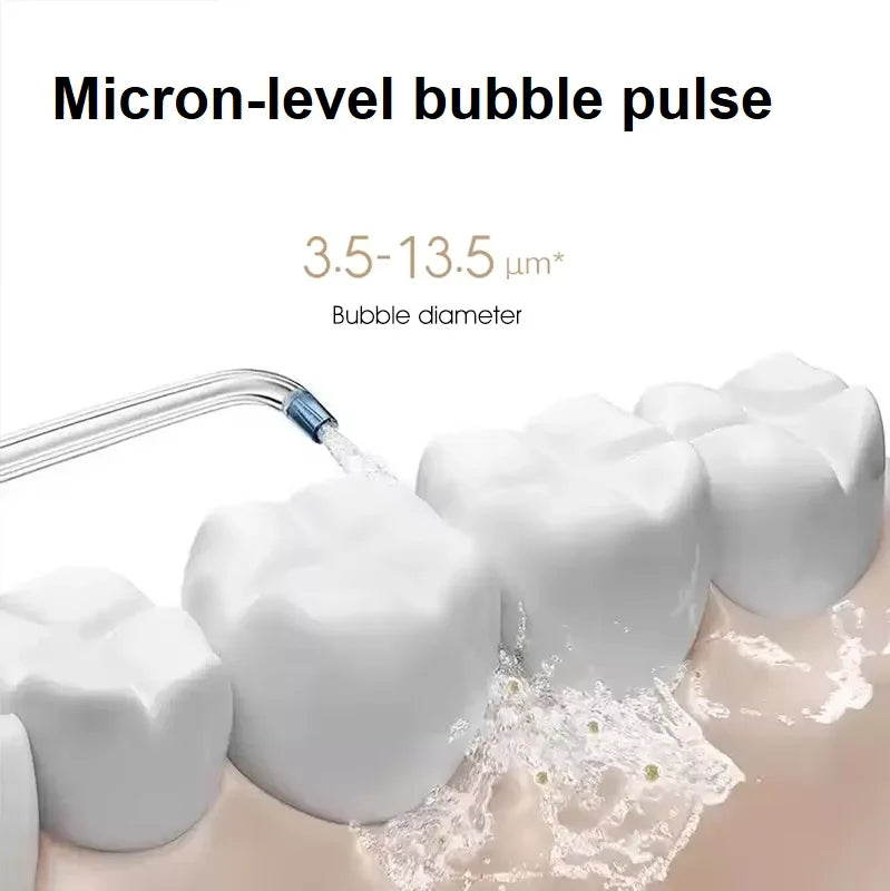 2025 NEW MIJIA Electric Oral Irrigator 2 MEO705 Portable Water Flosser 200mL 3-Mode Tooth Cleaner Micron-level Bubble