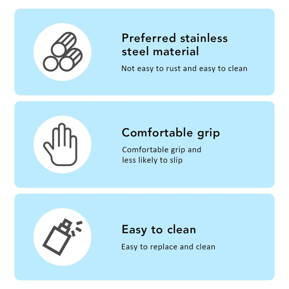4pcs Stainless Steel Dentist Oral Tools Cleaning Flossing Tartar Removal Easy to Clean Not Easy to Break Dental Oral Mirror Care