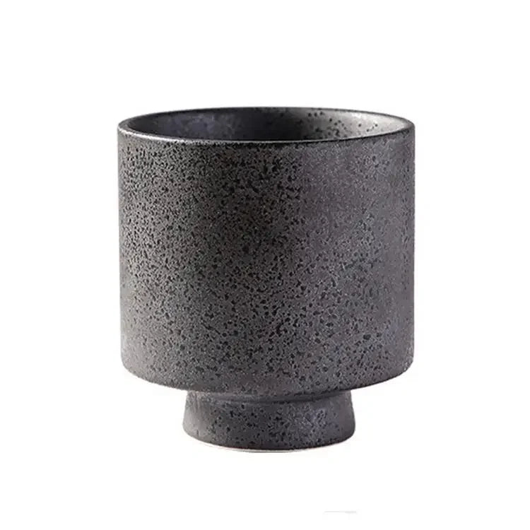 Japanese style tall tea cup household ceramic water cup household Japanese and Korean coffee matcha cup water cup