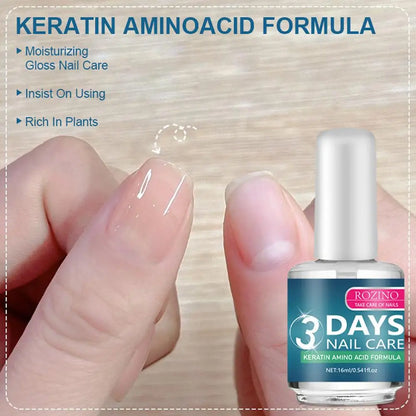 Nail Treatment Oil 16ml, Nourishing Cuticle Oil for Growth, Strengthening & Repairing Nail Care, High Shine Nail Gloss Polish
