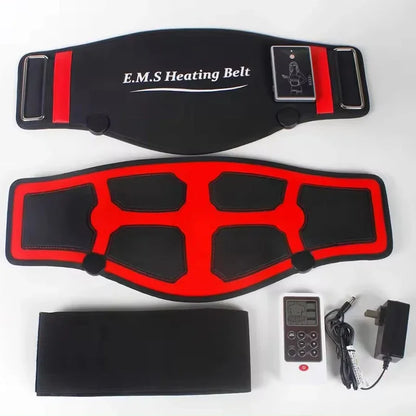 EMS Belt Massage Set Abdominal Fitness Device Intelligent Belt Full Body Muscle Stimulation Trainer USB Charging Version