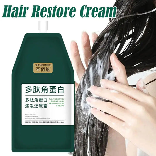 Polypeptide Keratin Coking Hair Reduction Cream Smoothing Dryness Conditioner Hair Repair Crae Dry Hair Repair Ironing Mask