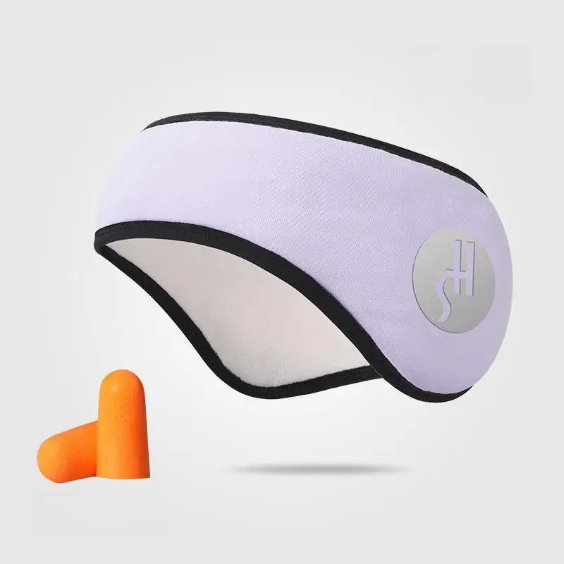 Noise-reducing Sleep Earplugs Adjustable Eye Mask InsulatedEarplugs Travel Nap Lunch Break Sound Insulation Earmuffs