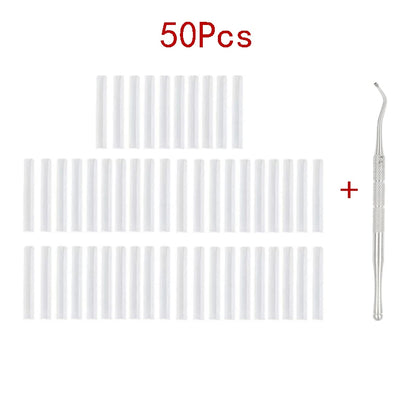 Ingrown Toenail Correction Tool Nail Filling Pad Ingrown Toe Nail Treatment Elastic Patch Straightening Clip Brace Pedicure Tool