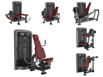 Multi person standing shoulder, neck, hip, leg comprehensive trainer,chest and back training, customized life commercial fitness