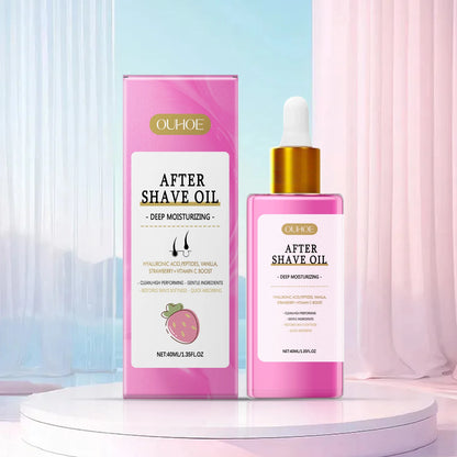 40ml Aftershave Care Essential Oil Soothes The Skin, Strawberry Flavored Daily Care Oil Moisturizes And Smooths Body Care