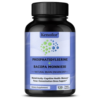Phosphatidylserine,brain Health Supplement,supports Healthy Thinking and Cognitive Function,Enhances Memory,Enhances Creativity