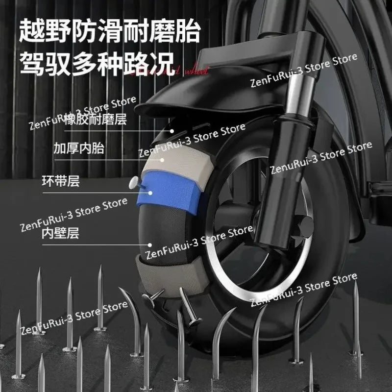 Elderly Scooter Electric Tricycle Battery Car Can Lift Rechargeable Lithium Battery Folding Portable Adult Motorcycle