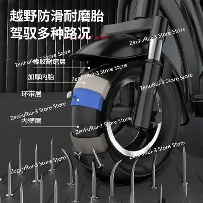 Elderly Scooter Electric Tricycle Battery Car Can Lift Rechargeable Lithium Battery Folding Portable Adult Motorcycle