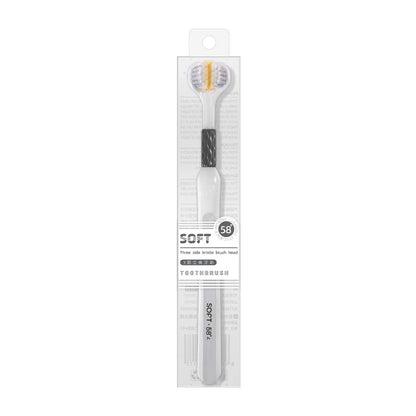 Three Sided Soft Hair Tooth Toothbrush Adult Toothbrush Ultra Fine Soft Bristle Oral Care Teeth Brush For Oral Health Clean