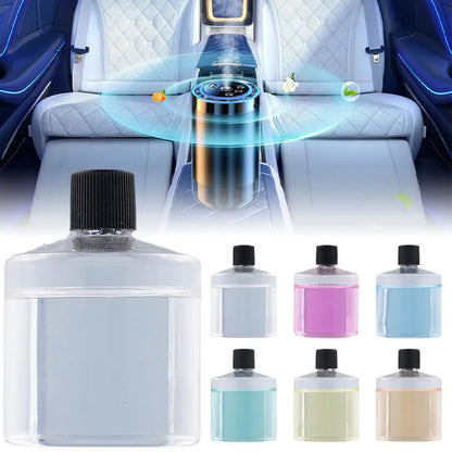 Car Aromatherapy Air Freshener Multiple Fragrances Gardenia Ocean Hilton Osmanthus Automatic Aromatherapy Machine