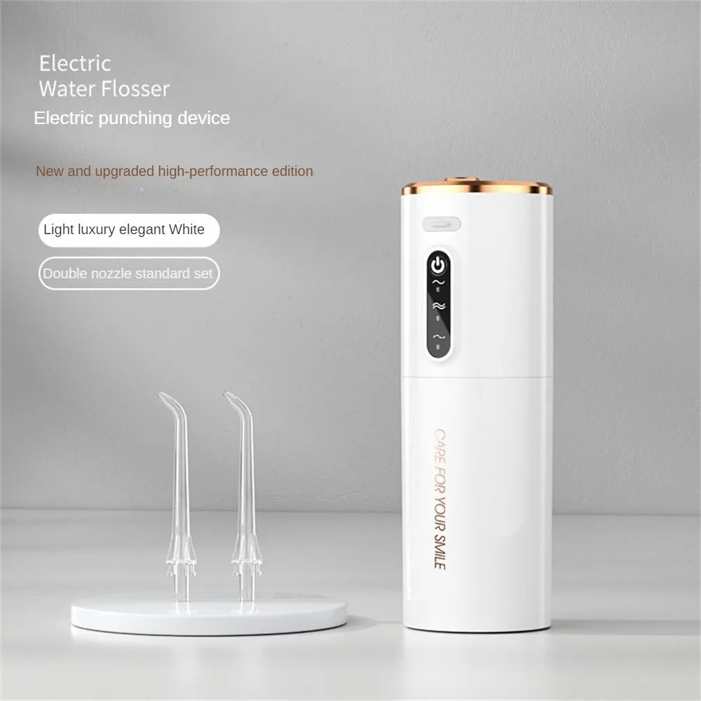 XIAOMI Oral Irrigator Portable IPX7 Waterproof Rechargeable Dental Water Flosser 3 Modes Teeth Cleaner 280ML Dental Water Jet