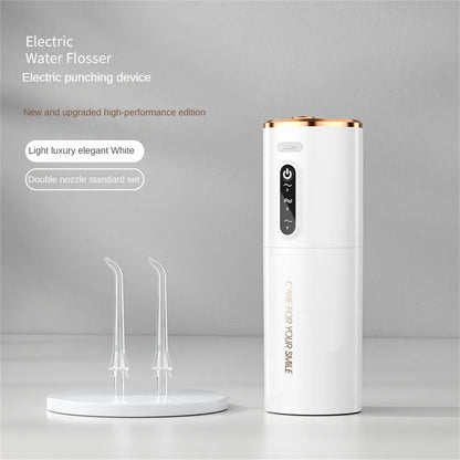 XIAOMI Oral Irrigator Portable IPX7 Waterproof Rechargeable Dental Water Flosser 3 Modes Teeth Cleaner 280ML Dental Water Jet