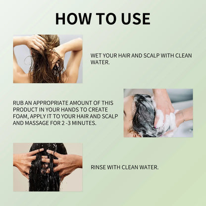 Batana Shampoo. A 100ml treatment that soothes your scalp, reduces hair loss, and encourages natural hair regeneration