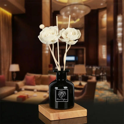 Diffuser Aroma Oil Air Freshener Bathroom  Artificial Flower Aromatherapy Rattan  Diffuser Aromatherapy Flower