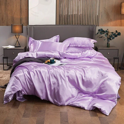 Luxury Solid Color Bedding Set