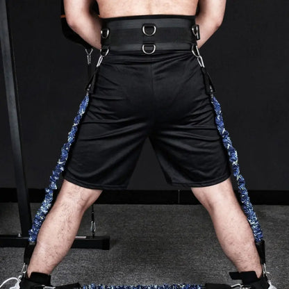 Professional Fitness Boxing Training Resistance Band Elastic Rubber Stretching Strap Resistance Bands Enhance Power Portable