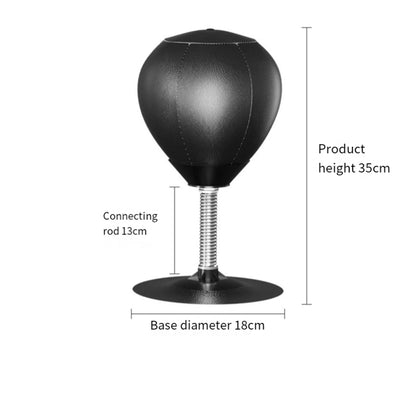 B78B-2X Desktop Boxing Punching Bag Stress Relief Speed Training Punching Bag Muay Tai Exercise Suction Boxing Punch Ball