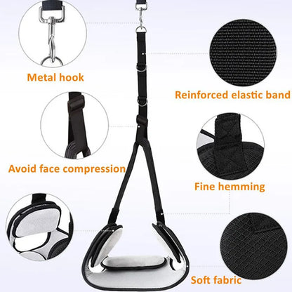 Therapy Traction Straps Neck Harness Fitness Equipment Health Massage Relieve Cervical Spine Stretching Tool Health Care