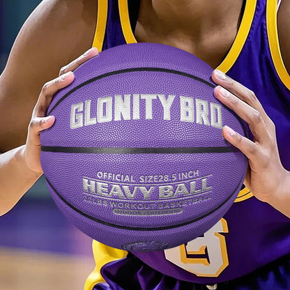 Weighted Training Heavy Basketball 2.2LBS Size 6-28.5''Indoor&Outdoor For Youth&Women Improving Handling Dribbling&Passing Skill