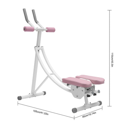 Foldable, Core & Abdominal Exercise Fitness Equipment for Home Gym