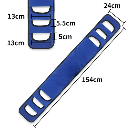 2026 Patient Transfer Belt Non-slip Lift Assist Strap Elderly Care Shift Belt Back Support Belt
