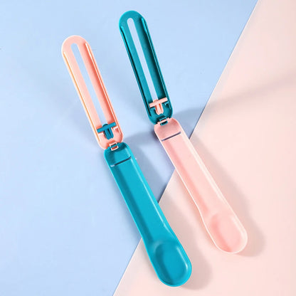 Pet Feeding Spoon Cat Strip Squeezer Puppy Kitty Liquid Food Feeder Multi Use Mini Pet Can Opener Eating Supplies Puppy Cats