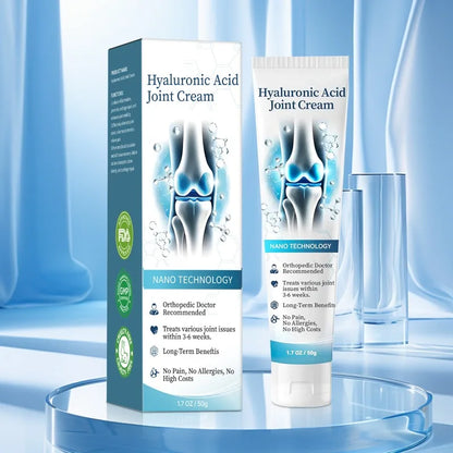 50g Joint Care Gel with Hyaluronic Acid Relieves Knee Lumbar Shoulder Neck Pain Soothes Muscles Reduces Stiffness Joint Cream