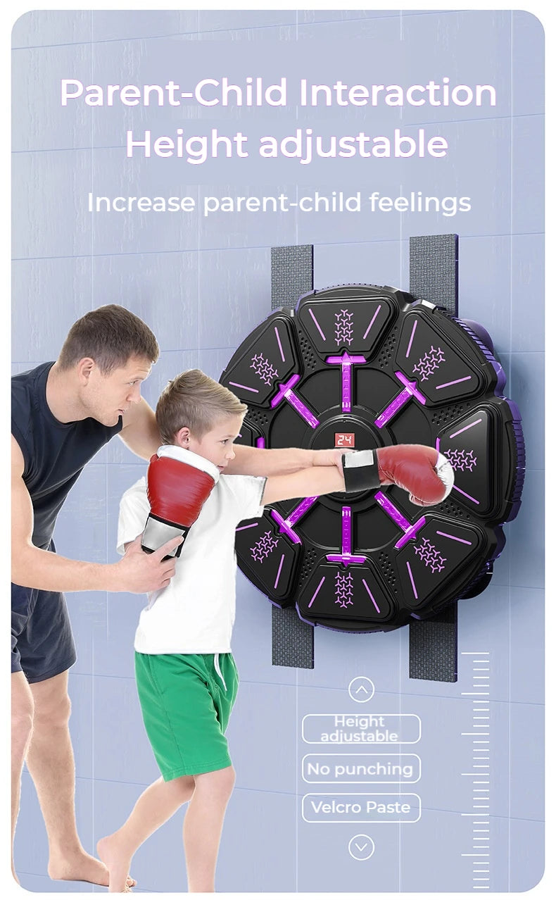 Bluetooth Wall Mounted Boxing Target Punching Equipment