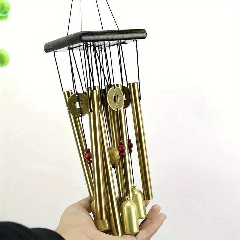 Metal Wind Chimes Outdoor, Garden Wind Chimes for Patio, Heavy Duty Waterproof Deep Tone Wind Chimes for Porch, Yard Decor