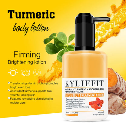 Organic Turmeric Skin Care Kit, Brighten, Clean, Remove Darkness, Spots, Acne, Lighten, Hydration, Exfoliate, Even Skin Tone