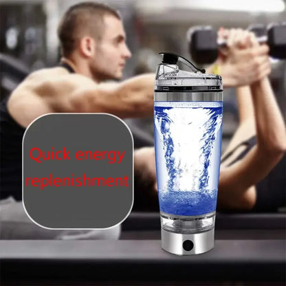 1pc Electric Mixing Cup Portable Protein Powder Shaker Bottle Mixer Bottle Protein Shaker Protein Cup Shaker Fitness Tools