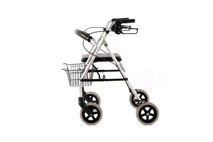 Scooter Shopping Cart For Elderly Manual Shopping Cart Easily Portable And Lightweight Rollator And Walker For Elder- BZ-SC-02