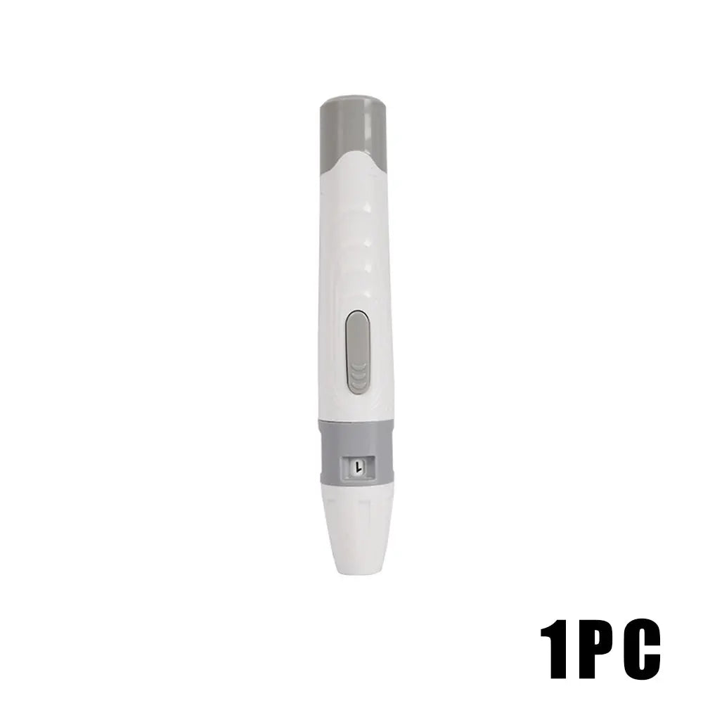 Lancet Pen Adjustable Depth Blood Sampling Glucose Test Pen for Diabetics Blood Collect Lancing Device
