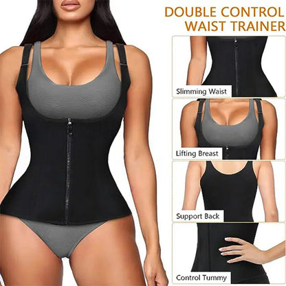 Women's Waist Trainer Sauna Sweat Vest Corset Body Shaper