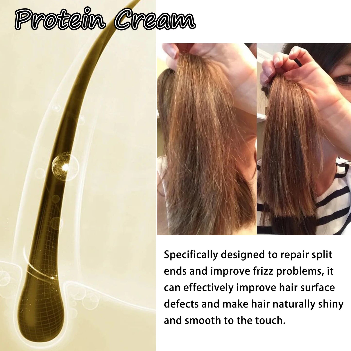Keratin Leave In Conditioner Spray Repair Damaged Frizzy Hair With Rosemary Root For Smooth Shiny Hair No Rinse Hair Detangler