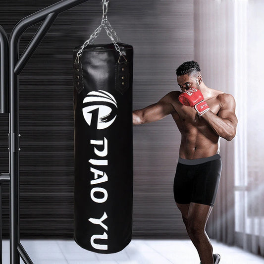 PU Hanging Sandbag Adult Boxing Training Equipment Professional Muay Thai, Kickboxing Training Sandbag Non-filling Sandbags