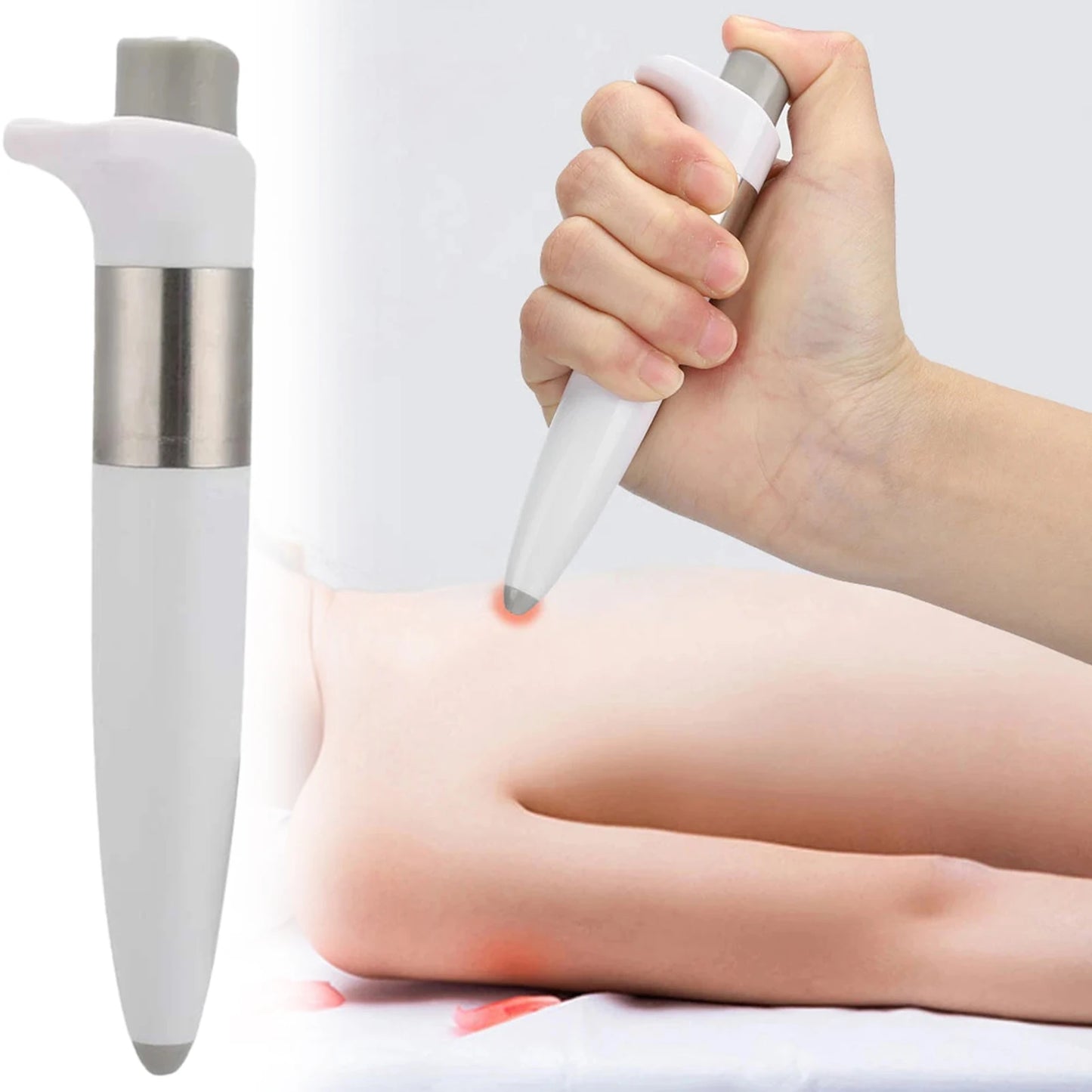 Electronic Accupuncture Pen Pain Relief Therapy Pen Cordless Meridians Energy Device Handheld Electric Acupressure Device