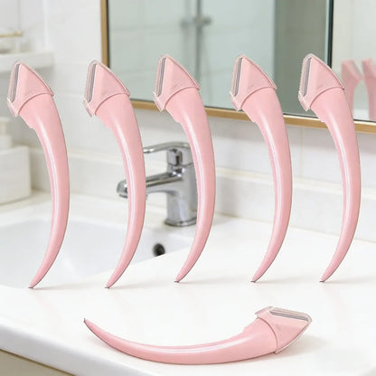 Precision Eyebrow Razor for Women - Meniscus & Slant Blade, Safe for Facial Hair Removal Gentle