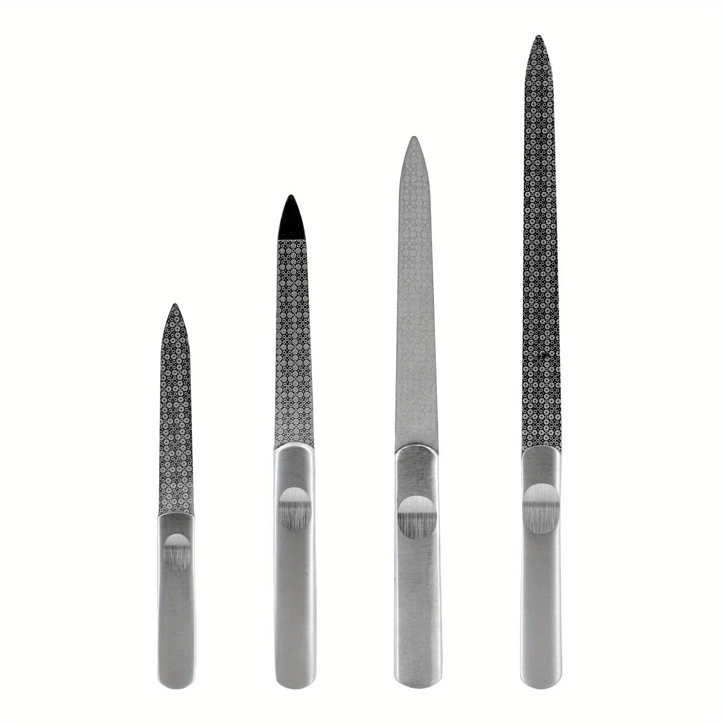 Nail File Stainless Steel Professional Exfoliating Double Sides Sandpaper For Professional Finger Toe Nail Care Tools nail art