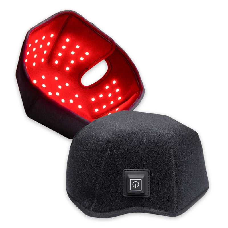 660nm&850nm LED Red Near Infrared Light Therapy Hair Growth Cap for Hair Loss Treatment  Hair Regrowth Anti Hair Loss Relax Head