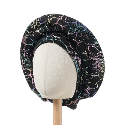 Bonnet For Women Cap Turban Folded Bud Exquisite Headscarf Casual Comfortable Fashion Versatile Warm Cross Hat Edge Wrinkle Lace