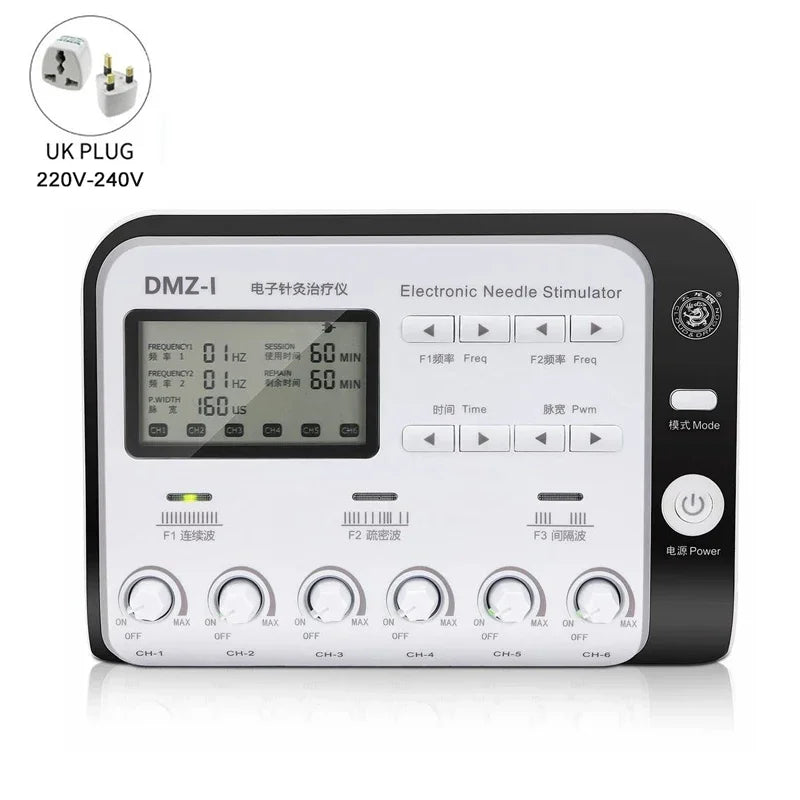 6 Output Electroacupuncture Acupuncture And Moxibustion Muscle Stimulator TENS Neuromuscular Therapy Massager Relieves Pain