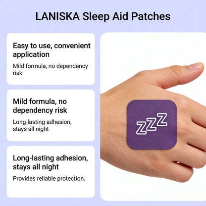 Sleep Aid Patches Relieving Stress Anxiety Headache Neurasthenia Relaxing Fall Asleep Quickly Soothing Improve Insomnia Patches
