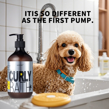 Poodle Dog Shampoo Gentle Brightening Formula Enhances Fur Shine Softness Cleansing Deodorant For Dogs