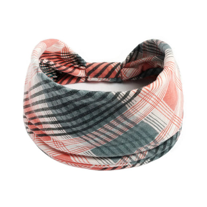 Boho Headbands Wide Knot Hair Scarf Floral Print Hairband Stretch Turban Headwrap Cotton Head Band Fashion Accessories for Women