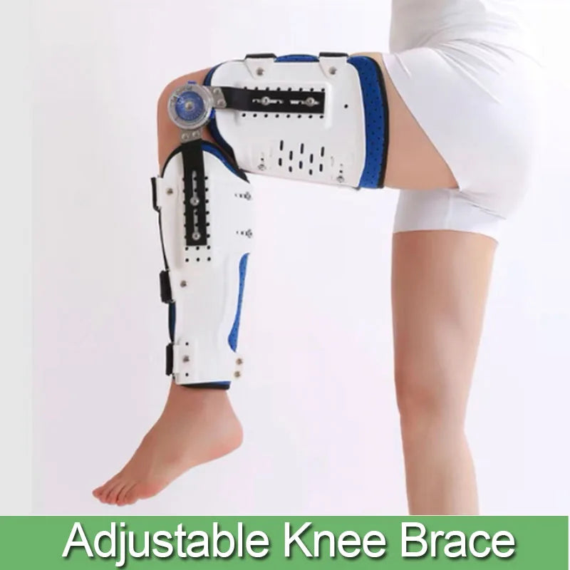 Orthopedic Knee Joint Support Joint Pain Relief Adjustable Knee Pads Leg Ankle Brace Protector Bone Orthosis Ligament