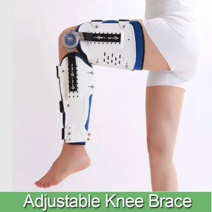 Orthopedic Knee Joint Support Joint Pain Relief Adjustable Knee Pads Leg Ankle Brace Protector Bone Orthosis Ligament